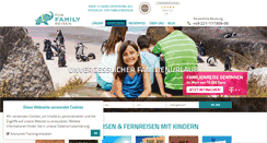 Desktop Screenshot of familien-reisen.com